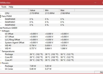 HWMonitor Latest Updates