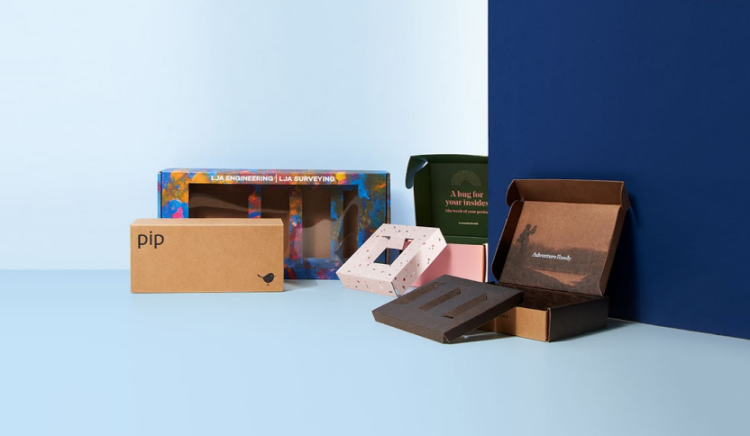 How can I find affordable eco-friendly packaging boxes in the UK?