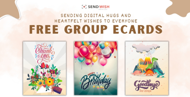 Group eCards: Sharing Farewell Sentiments with Collective Affection