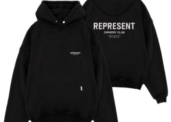Embrace Streetwear Luxury with the Blue Represent Hoodie